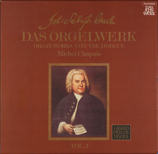 

LP Record JOH: SEBAS: BACH - MICHEL CHAPUIS - Das Orgelwerk = Organ Works = L Oeu BC25100 TELEFUNKEN 1974 Germany Classical Used
