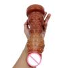 7cm Silicone Caterpillar Penis Sexy Octopus Tentacle Particles Female Masturbation Dildo Soft Simulation Penis