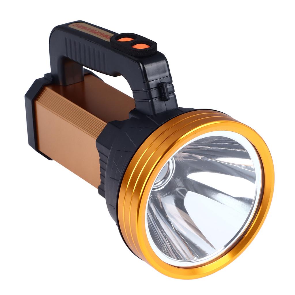 15W Outdoor Flashlight 1000mAh IP31 Ultra Bright 3 Brightness Rechargeable Flashlights for