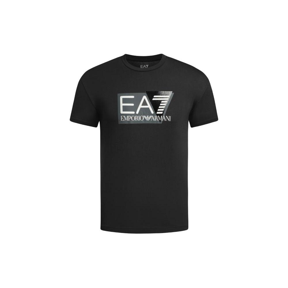EMPORIO ARMANI EA7 SS24 T Shirt Men's Black 3DPT09-PJ02Z-1200