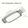 Aluminium Cheese Cutter Butter Slicer Multifunctional Butter Slicer Cutter Kitchen Food Tool Butter Cutter Wire Cheese Slicer