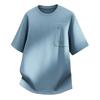 Summer Short Sleeved Ice Silk Quick Drying Sports Men's Round Neck Business Top Short Sleeved T-shirt