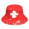 Schweiz FisherUnisex Hüte Kostenlos individuell gefertigter Name Nummer Foto Eimerhut Nationalflagge ch gerUnisex Land College Kopfbedeckung