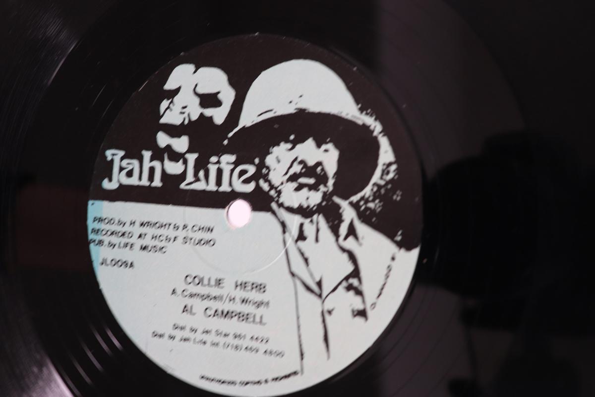 

12inch Record AL CAMPBELL MIKEY JARRETT Collie Herb Brooklyn Me Rest JL009 JAH LIFE US Reggae Ska Dub Used