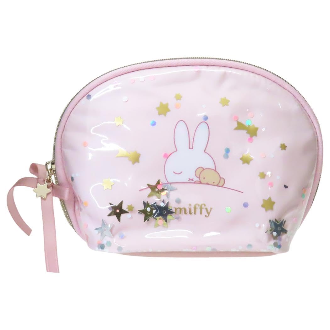 

Marimo Craft Miffy Round Dreamy W150 x H120 x D75mm Pouch, Series, Pink, (DBM-3004) розовый