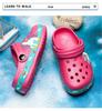 Children's Cartoon Beach & Garden Closed-Toe Shoes, Unisex Summer Hole Shoes