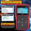 1pc V100 Professional OBD2 Scanner, Engine Fault Code Reader, Diagnostic Scan Tool for OBD II Protocol Cars Since 1996