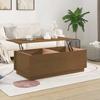Coffee Table Honey Brown 100x50x35 Cm Solid Pine Wood