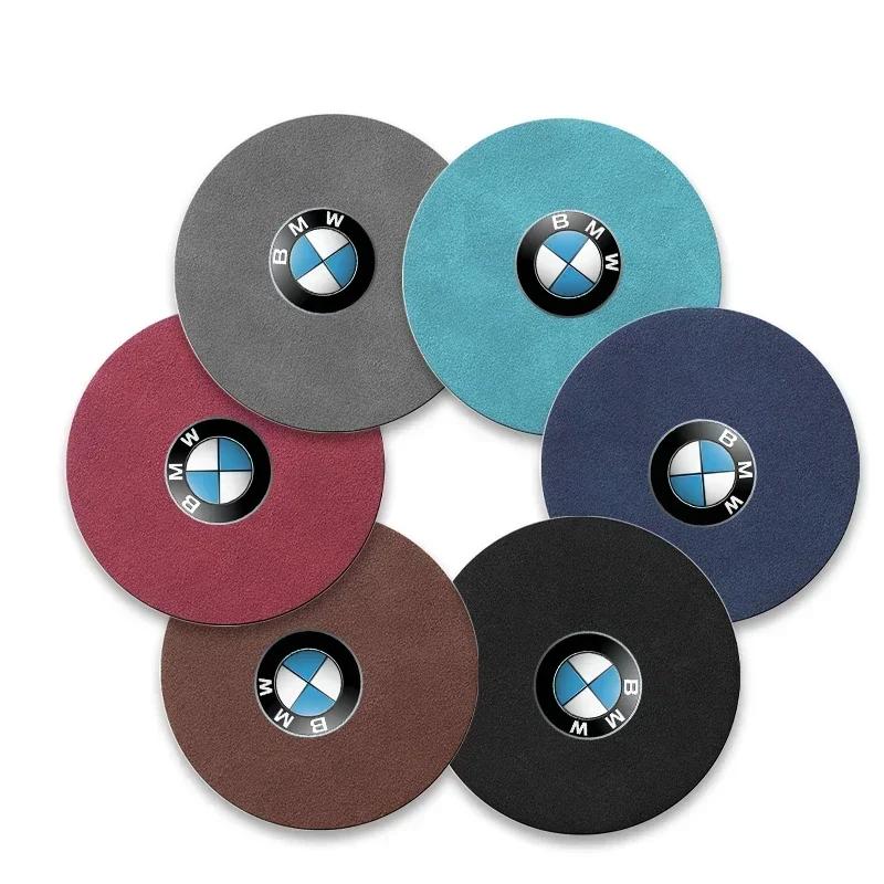 Car Anti Slip Insert Cup Coasters Car Accessories For BMW M Performance M5 320 325 E28 E30 E34 E36 E39 E46 X5 X6 F01 Z4