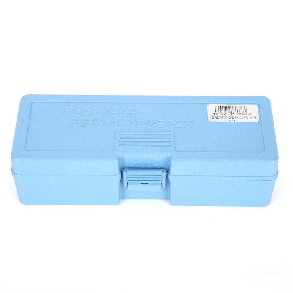 Refractometer Handheld High Accuracy Wine Dual Scale 0-40% Brix Liquid Measuring Equipment