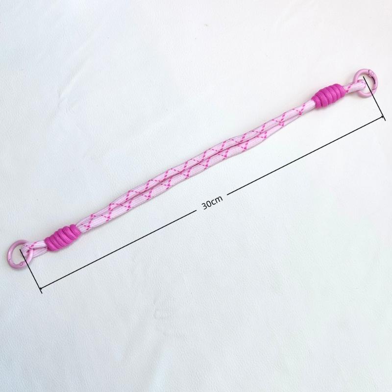 Candy Color Silicone Water Bottle Handle Strap Water Bottle Lanyard Hanging Rope Detachable Strap Bottles Cup Accessories