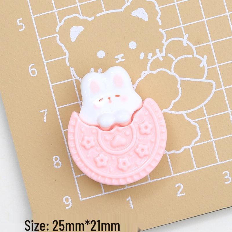 Cartoon Kitten Bread Toy: DIY Ornaments  Resin Hair Clip Charms