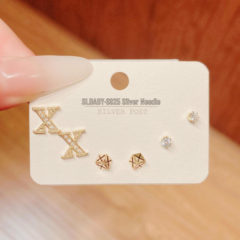 Allergic Returns New Year Earrings: Women's Elegant Gold-Plated, Eco-Friendly High-End Earrings.