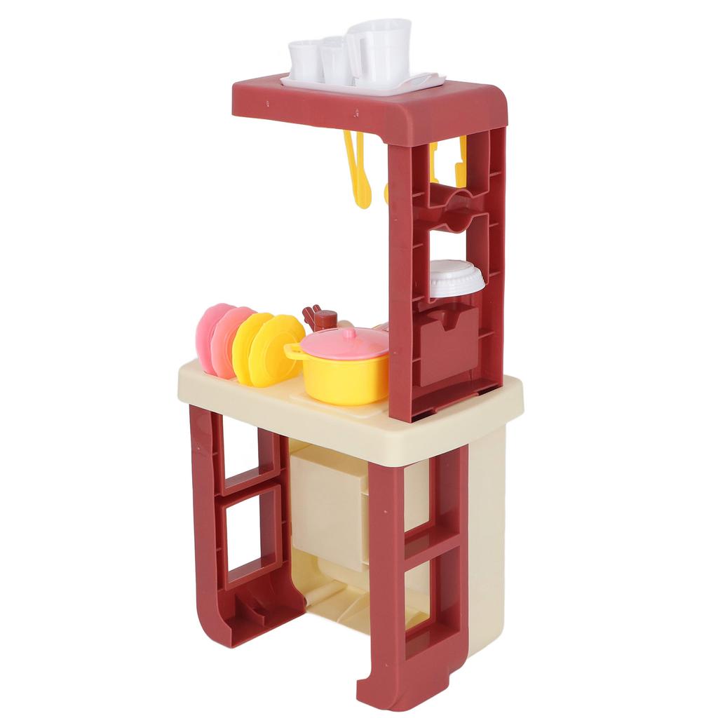 43Pcs Kitchen Toys Imitated Chef Kitchen Toys Educational Kitchen Pretend Cooking Toys Playset for H