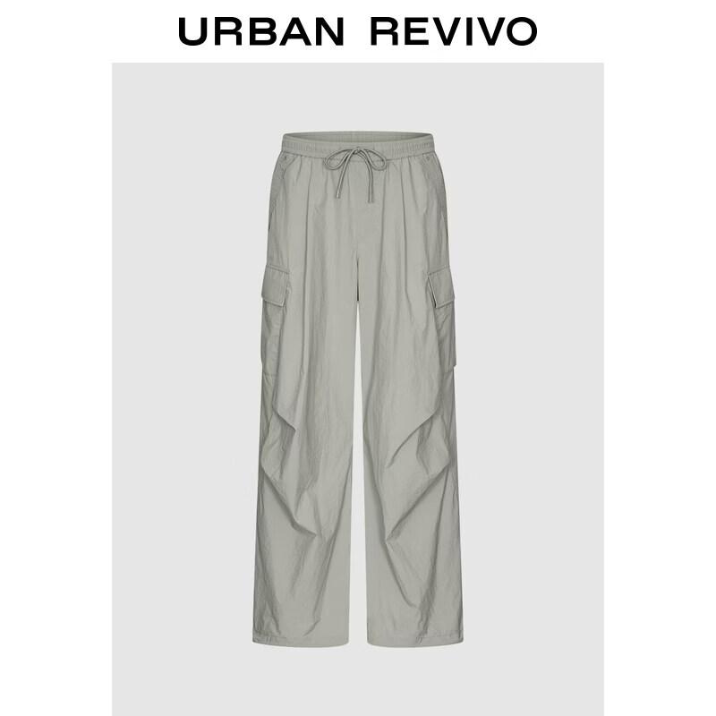 UR 2026 Men s Pleated Drawstring Cargo Pants 31