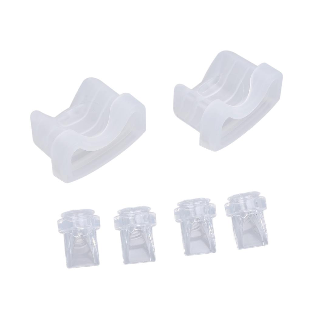4 Stück Entenschnabelventile und 2 Stück Silikonmembran Passend für S21 Stillpumpe Ersatz