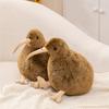 12/28cm Cartoon Adorable Kiwi Plush Toy Brown Extended Mouth Bird Animal Stuffed Toy Home Decor Gentle Birth Date Present Designed For Children