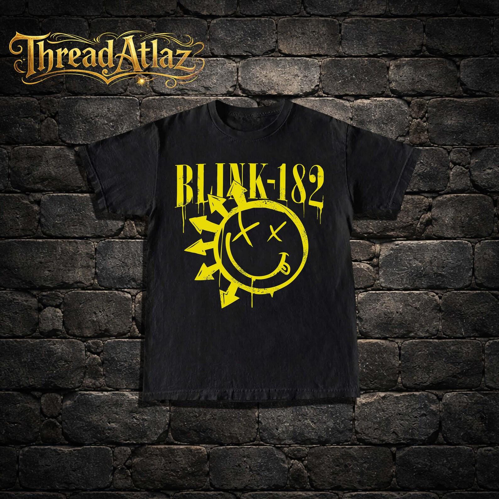 Blink 182 T-Shirt - Punk Music Shirt - All The Small Things - Blink 182 Album Shirt - Blink 182 Merch - Unisex Rocker Clothing 2XL