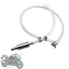 Renjzle Brake Change, Hydraulic Brake Bleeder Tool, One-Way Valve, Automotive Refueling Tube, Brake