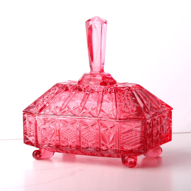 Flavinmci Thick Glass Candy & Nut Box
