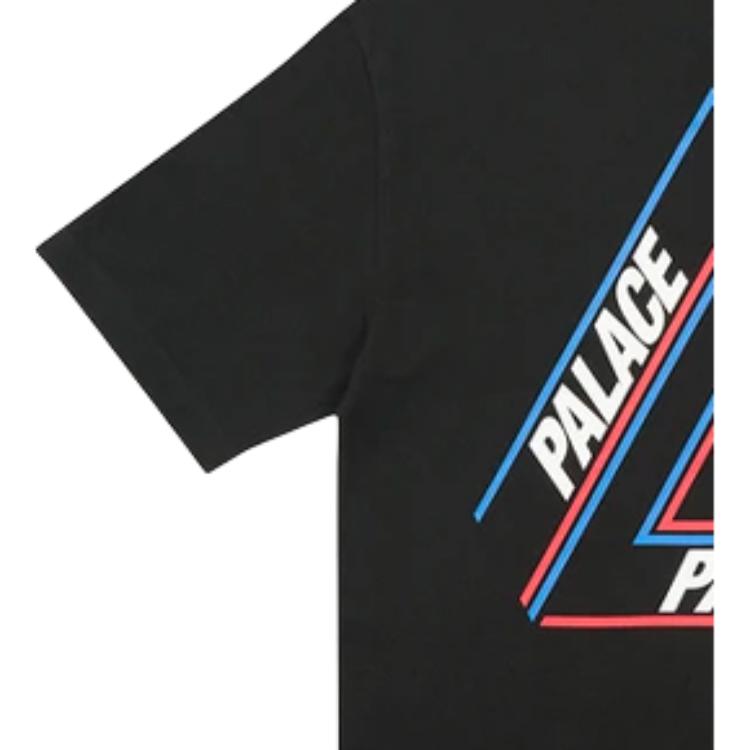 Palace Basically A Tri-Ferg T-Shirt Unisex Tops Black P20TS002