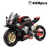 Technical 1:5 Scale V4 Motorcycle Building Blocks Set Creative MOC Style Assembly Bricks STEM Educational Gift for Boys Girls