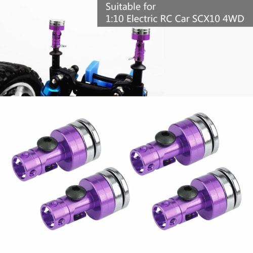 Jimdary Body Shell Mount Column, Body Mount, Magnetic Shell Post for RC Car SCX10 4WD 1:10 Electric RC Car (Purple)