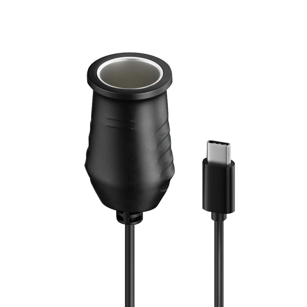 Strips Work with 65W PD Charger Adapter Cable Converter USB C to Cigarette Lighter 9/15/12/20V