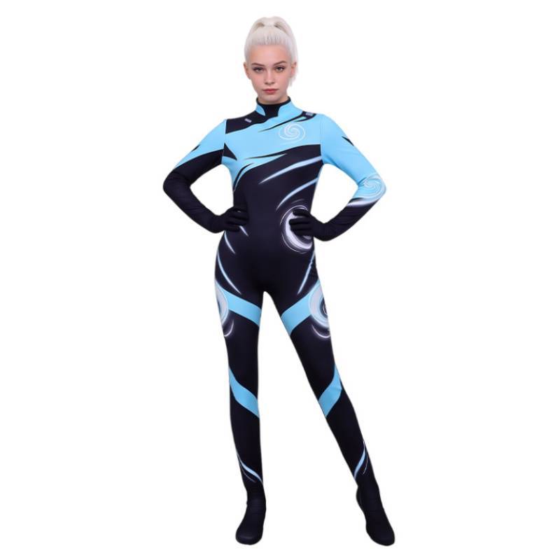 Valorant Cosplay Costume Women Tight Jumpsuit For Game Anime Convention