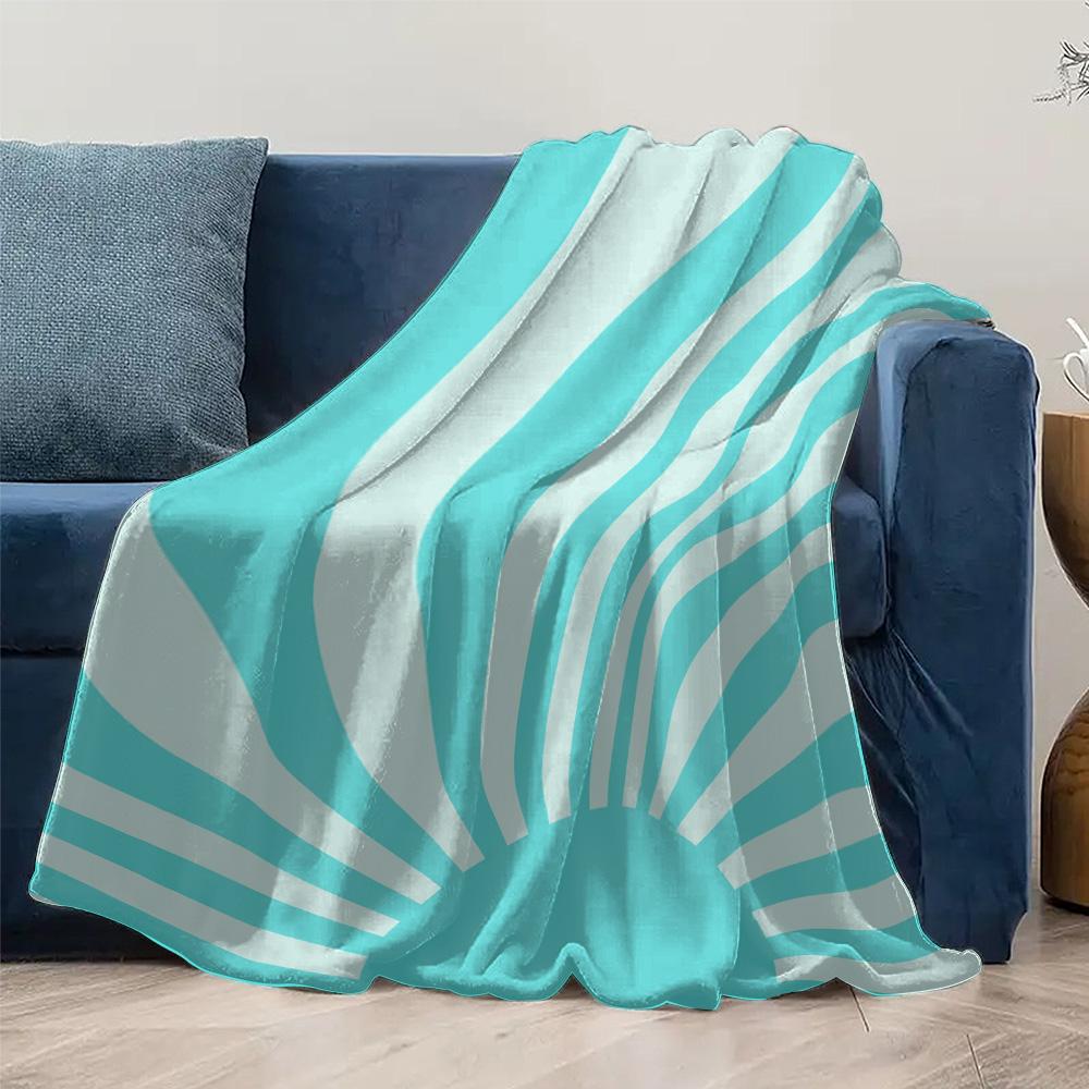 Soft Fleece Blanket with Sun Design Kids Teens Bed Sofa Throw Blanket for Girls Boys Gift