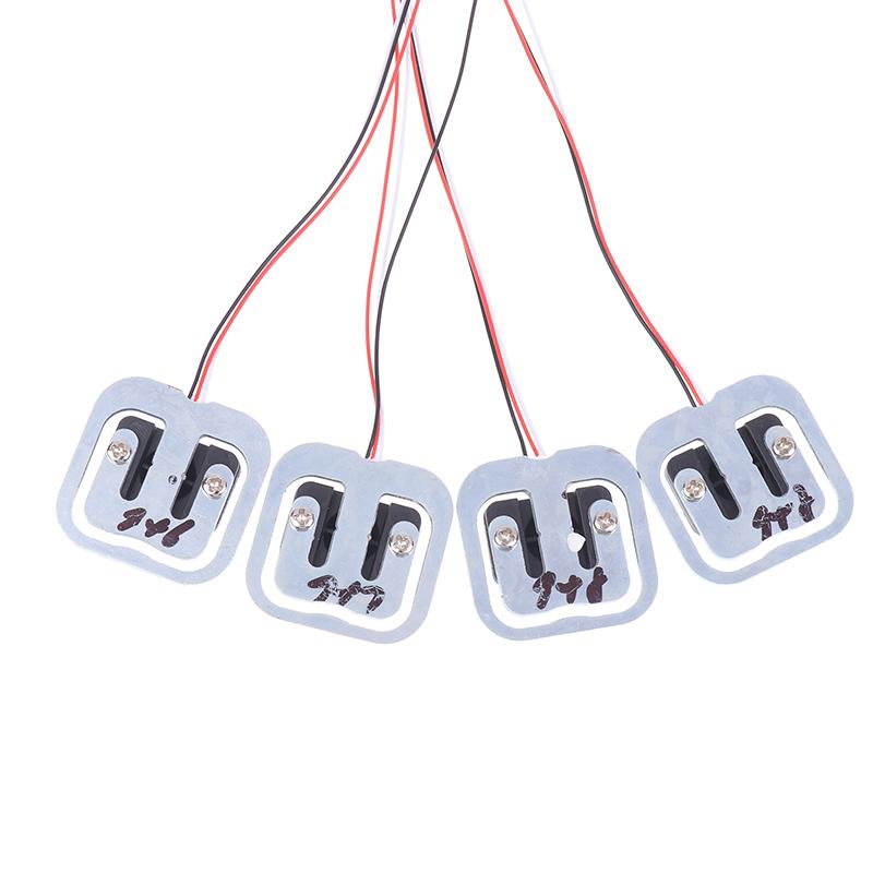 4Pcs/Lot 5Kg Body Load Cell Weighing Sensor Resistance Strain Half-Bridge Total Weight Scales Sensors Pressure Electronic Scale