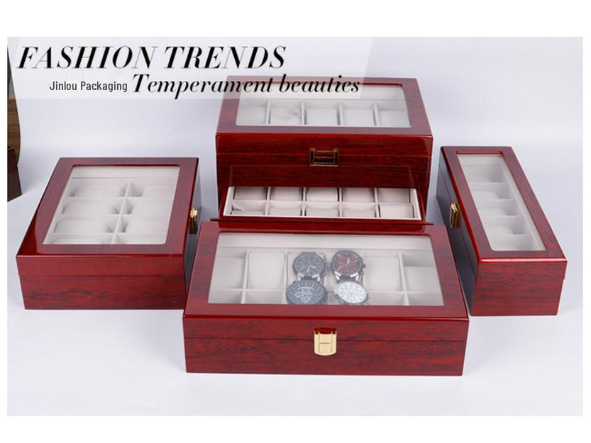 Gold Box for Watches and Jewelry, Model 610220 - Durable Storage Solution