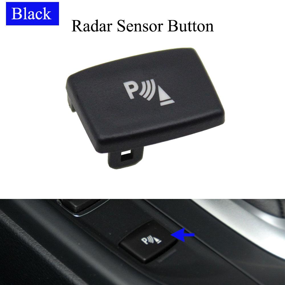 Black Red ESP Antislip Switch Sport ECO Button Radar Sensor Keys Cap For BMW 1 2 3 4 Series F20 F21 F22 F23 F30 F31 F34 F35 F32
