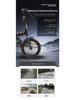 Sanhe Ma 16" Folding Lightweight Bicycle with Disc Brakes - Adjustable Speed for Adults and Students