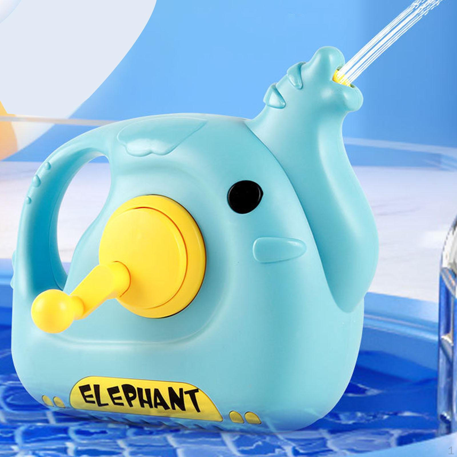 

Ручной распылитель воды, игрушка-брызгалка, бассейн в форме слона синий