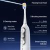 Soocas NEOS II Electric Toothbrush with Jet Sonic Oral Interdental Water 124 PSI High Plaque Battery IPX8 Perfect for White Washer, 2-in-1 Toothbrush,