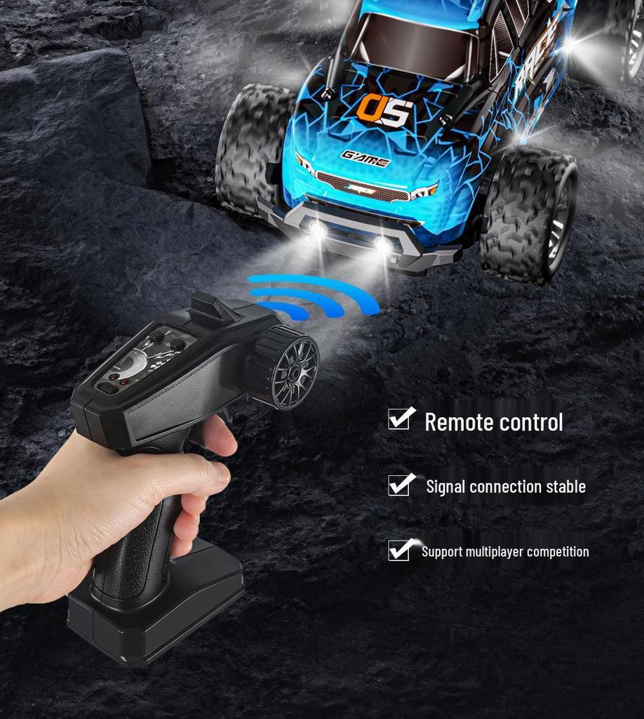 KF23 High-Speed 1:20 Off-Road RC Monster Truck - Mini Remote Control Car for Kids