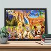 Diamond Painting 5D Lion Full Square/round Diamond Embroidery Fox Cross Stitch Kit Animal Decortion
