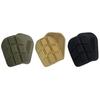 Plate Carrier Soft Pads, Velcro Pads, Airsoft Game Vest Cushion Pads, 2-Piece Set (Green)