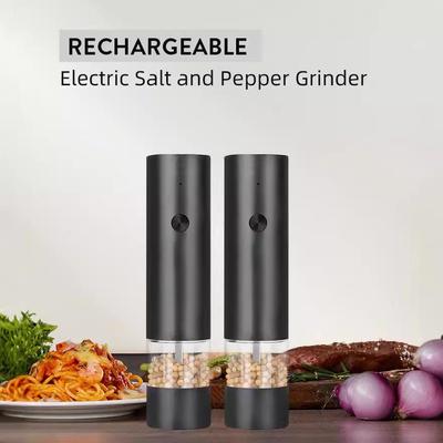 Electric Pepper and Sea Salt Grinder Bottle