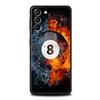 Phone Case Cover for Samsung Galaxy S25 Edge S24 S23 S22 S20 S21 FE Ultra S10 S10E Plus Soft TPU Billiard Fashion Brand Number