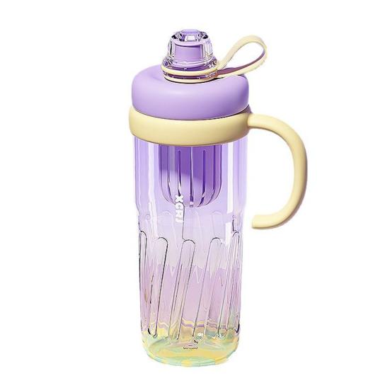 

Многоразовая кружка для питья, чашка для холодного кофе, цветная чашка для смузи, 950 мл 950ml фиолетовый