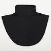 2/Pcs Solid Color Modal High Nack Fake Collar Soft False Collar For Women Solid Color Elastic Jersey Detachable Collar