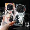 B-Banksy Kunst Graffiti Künstler Weiche Handyhülle für Samsung Galaxy S24 S25 FE S26 Edge S23 Ultra S22 Plus S21 + Stoßfeste Hülle Ba