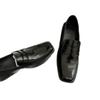 Rindslederversion~ Retro Britische schwarze kleine Lederschuhe mit eckiger Spitze, Damen-Pendler-Slipper mit Temperament, dickem Absatz und Einzeln-Schuhe