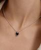 Tatiana Colored Heart Necklace Nz2024