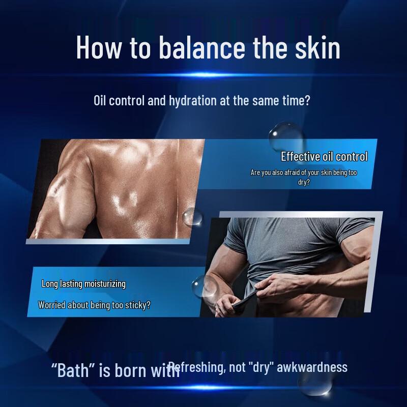 Clear Men Oil Control Hydrating Shower Gel & Shampoo Set