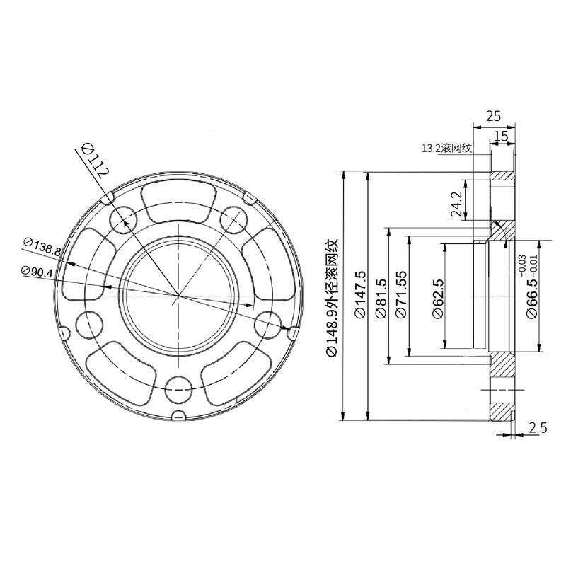 Adapter Dystansowy Koła 12/15/20mm PCD 5x112 CB 66.6mm-66.55mm 5-śrubowy Pasuje do Samochodów Benz 2Sztuki/zestaw Aluminium 6061-T6