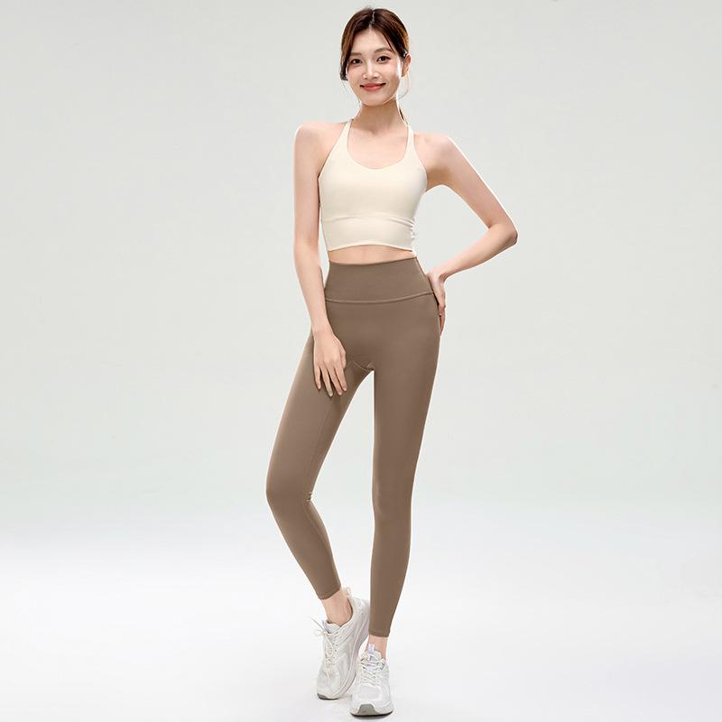 Women's One-Piece Yoga & Pilates Cross-Back Vest for Training & Running