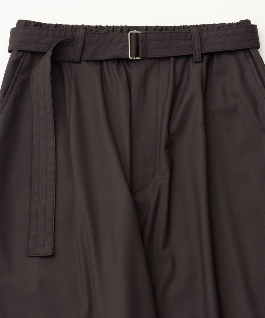 ANOTHER OFFICE Cocoon Banded Pants (Brick Brown)